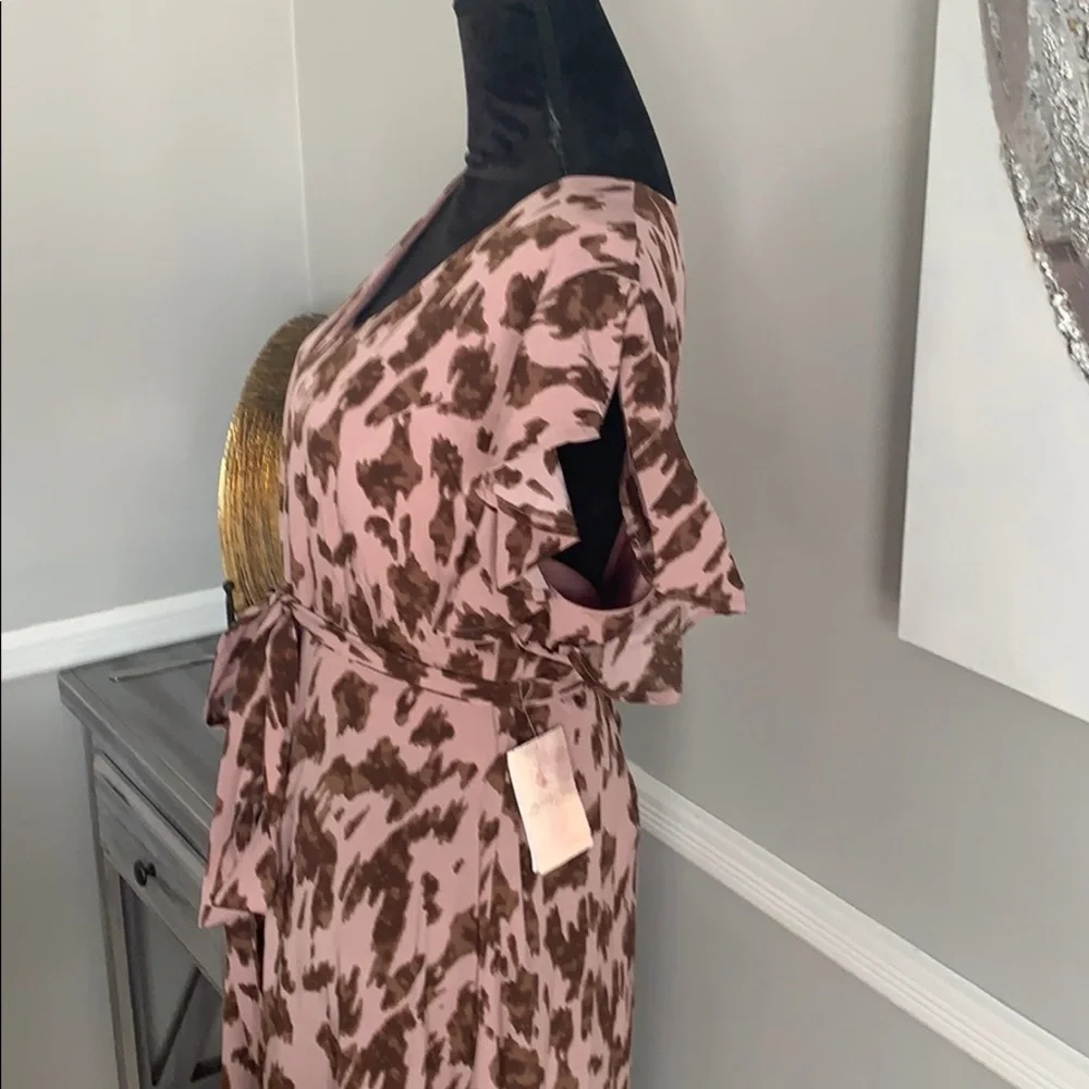 NWT ALTARD STATE LONG RUFFLE DRESS 👗 - Picture 4 of 6